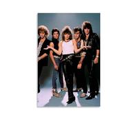 CWDRHD Bon Jovi Décoration murale moderne ultra transparente - Décoration artistique exquise pour bureau, salon et chambre - Style sans cadre - 20 x 30 cm