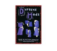 CWDRHD Depeche Mode Décoration murale moderne ultra transparente Décoration artistique exquise Convient pour bureau, salon et chambre - Style sans cadre - 30 x 45 cm