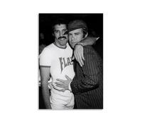 CWDRHD Elton John et Freddie Mercury Décoration murale moderne ultra transparente - Décoration artistique exquise pour bureau, salon et chambre - Style sans cadre 20 x 30 cm