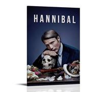 CWDRHD Hannibal - Décoration murale moderne ultra transparente - Décoration artistique exquise - Convient pour le bureau, le salon et la chambre - Style cadre - 20 x 30 cm