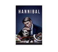 CWDRHD Hannibal - Décoration murale moderne ultra transparente - Décoration artistique exquise pour bureau, salon et chambre - Style sans cadre - 20 x 30 cm