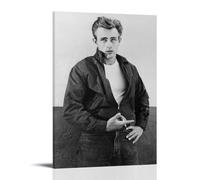 CWDRHD James Dean - Décoration murale moderne ultra transparente - Affiches décoratives exquises - Pour bureau, salon et chambre - Style cadre - 50 x 75 cm