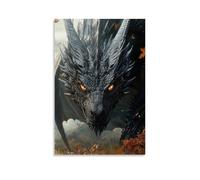 CWDRHD Quatrième aile - Décoration murale moderne ultra claire - Affiches décoratives exquises - Convient pour le bureau, le salon et la chambre - Style sans cadre - 20 x 30 cm