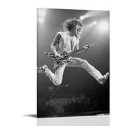 CWDRHD Van Halen - Décoration murale moderne ultra transparente - Décoration artistique exquise pour bureau, salon et chambre - 30 x 45 cm