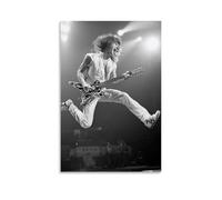 CWDRHD Van Halen - Décoration murale moderne ultra transparente - Décoration artistique exquise pour bureau, salon et chambre - Style sans cadre - 30 x 45 cm