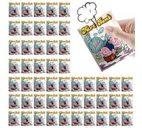 CWENDANER 50 Pièces Boule Puantes Puissante, Bag Bombe Puante, Extrêmement Malodorantes, Sacs Puants Odeur Nauséabonde , Exploding Mini Joke Jouet