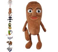 CWENDANER Tralalero Tralala Plush - Doudou italien - 35 cm - Rouge cerise - Peluche douce pour enfants - Cadeau d'anniversaire et figurine de collection (bonhomme en bâton)