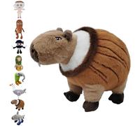 CWENDANER Tralalero Tralala Plush - Doudou italien - 35 cm - Rouge cerise - Peluche douce pour enfants - Cadeau d'anniversaire et figurine de collection - Capybara