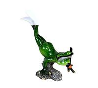 CWENROU Statue De Sculpture,Mode Mignonne Grenouille De Plongée Miniature Grenouille Grenouille Natation Poupée D’Exploration sous-Marine Décoration Cadeau Décoration De Décoration De Décoration Simp