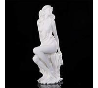 CWENROU Statue De Sculpture,Mode Simple Sexy Bathing Statue De Beauté Fait Main en Grès Sculpture Fille Nue Paris Louvre Art Déco Artisanat Bijoux Meubles Cadeaux