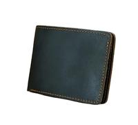 CWLPSL Portefeuille Court Fait Main pour Homme Portefeuille rétro décontracté pour Homme Porte-Cartes Multi-Cartes (Couleur : E, Taille : 9 * 2 * 12cm)