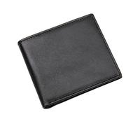 CWLPSL Portefeuille d'affaires rétro pour Hommes, Portefeuille Multi-Cartes, Portefeuille Horizontal à Deux Volets pour Hommes (B, 9,7 x 11 cm)