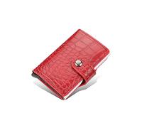CWLPSL Portefeuille en Cuir Porte-Cartes Anti-magnétique Portefeuilles Intelligents Hommes PU Sac à Main en Cuir Vintage Court Femmes Sacs à Main Mini Sac d'argent (Couleur : C)