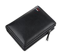 CWLPSL Portefeuille en Cuir Portefeuille Court pour Hommes Portefeuille Vertical Multi-Boucles Multi Fonction Zero Portefeuille Portefeuille de Luxe (Couleur : Kaki)