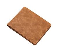 CWLPSL Portefeuille en Cuir Portefeuille pour Hommes en Cuir de Luxe Solide Mince Petits Portefeuilles Hommes en Cuir Porte-Cartes de crédit Court Porte-Monnaie Sacs à Main d'affaires fourre-Tout