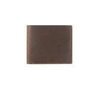CWLPSL Portefeuille en Cuir Portefeuilles en Cuir véritable Porte-Monnaie à Deux Volets Pochette en Cuir Vintage Hommes Portefeuilles rétro Poche à Monnaie Portefeuilles pour Hommes (Couleur : Rouge)