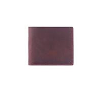 CWLPSL Portefeuille en Cuir Portefeuilles en Cuir véritable Porte-Monnaie à Deux Volets Pochette en Cuir Vintage Hommes Portefeuilles rétro Poche à Monnaie Portefeuilles pour Hommes (Couleur : Rouge)