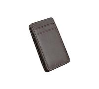 CWLPSL Portefeuille en Cuir pour Homme en Simili Cuir avec Carte de crédit et Poche d'affaires (Couleur : Rouge)