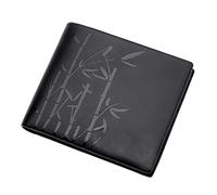 CWLPSL Portefeuille en Cuir pour Hommes, Style Court, Pince à Billets, Sac à Cartes, Portefeuille pour Hommes