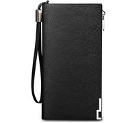 CWLPSL Portefeuille Long pour Homme, Grande capacité, Porte-Cartes, Sac pour téléphone Portable, Pochette (Couleur : D)