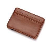 CWLPSL Portefeuille Magique en Cuir pour Homme, Petit Portefeuille Fin, Portefeuille en Cuir synthétique (B, Taille Unique)