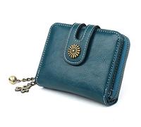 CWLPSL Portefeuille pour Femme, Porte-Monnaie Court, Porte-Cartes Vintage pour Femme, Porte-Monnaie (Couleur : C)