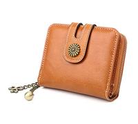 CWLPSL Portefeuille pour Femme, Porte-Monnaie Court, Porte-Cartes Vintage pour Femme, Porte-Monnaie (Couleur : C)