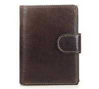 CWLPSL Portefeuille pour Homme en Cuir véritable avec Porte-Cartes rétro pour Homme (Couleur : Marron, Taille : 10 cm x 13,5 cm x 2 cm)