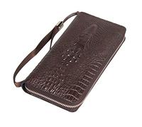 CWLPSL Portefeuille pour Homme, Pochette Longue, Multifonction, Grande capacité, Sac pour téléphone (Couleur : B)