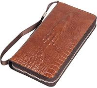 CWLPSL Portefeuille pour Homme, Pochette Longue, Multifonction, Grande capacité, Sac pour téléphone (Couleur : B)
