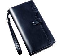 CWLPSL Portefeuille pour Homme, Pochette Longue multifonctionnelle pour téléphone Portable, Petit Sac à Main avec Fermeture éclair, Portefeuille pour Homme (Couleur : C)