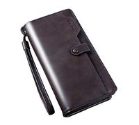 CWLPSL Portefeuille pour Homme, Pochette Longue multifonctionnelle pour téléphone Portable, Petit Sac à Main avec Fermeture éclair, Portefeuille pour Homme (Couleur : C)