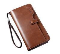CWLPSL Portefeuille pour Homme, Pochette Longue multifonctionnelle pour téléphone Portable, Petit Sac à Main avec Fermeture éclair, Portefeuille pour Homme (Couleur : C)