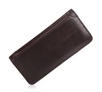 CWLPSL Portefeuille pour Homme Portefeuille Long Portefeuille d'affaires rétro Porte-Billets en Cuir Porte-Cartes Décontracté
