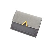 CWLPSL Portefeuille Simple pour Femme, Portefeuille Court et de Grande capacité, Petit Porte-Cartes pour étudiant, Porte-Monnaie, Petit Porte-Monnaie (A, 11,5 x 9 x 2 cm)