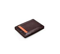 CWLPSL Portefeuilles pour Hommes Mince Vertical Hommes Portefeuille Magique Petit Cuir PU Ruban élastique Sac à Main Mini Solide Porte-Carte d'identité étui pour Carte de crédit bancaire pour Homme