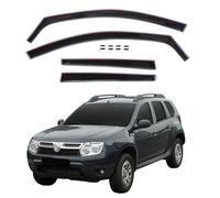 CWMAD Deflecteur Vitre Voitur Déflecteurs pour Duster 2010-2017，Fenêtre de Voiture Protection Pluie Déflecteurs de Pluie Déflecteurs d'air