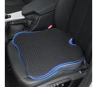 CWMBJD Coussin de Siège de Voiture en Mousse à Mémoire pour Audi Q2 Q3 Q5 Q7 2010-2023 2024, Coussin de Siège de Conduite Accessoire de Voiture Idéal pour la Conduite