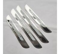 CWMLB 4 Pièces Voiture Acier Inoxydable Seuil Porte Plaques pour Peugeot 3008 5008 2016-2023 2024, Threshold Bar Protection Autocollant