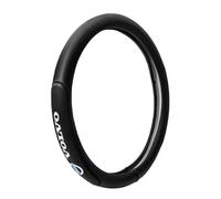 CWMMS Couvre Volant Voiture pour Volvo XC60 I 2008-2013, Accessoire de Voiture Respirant Housse de Protection de Volant Style Sport,Bla-CK