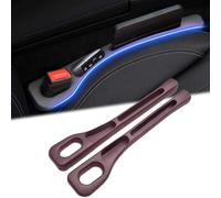 CWMMS Lot de 2 Bandes de Remplissage pour Siège de Voiture pour Hyundai Tucson NX4/ Hybrid/N-Line 2021-2023, Bandes de Remplissage Anti-fuite Bandes de Remplissage des Coutures Latérales,Bro-wn