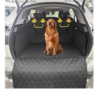 CWMQA Housse Protection Coffre Voiture Chien pour Mazda 5 2008-2016,Coffre Anti-déchirure et Imperméable Antidérapante Tapis Accessories,A/BlackYellow