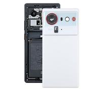 CWONCONGOIN Accessoires de rechange pour téléphone portable ZTE nubia Z80 Ultra NX741J Coque arrière de batterie en plastique avec cadre d'objectif d'appareil photo Pièce de réparation