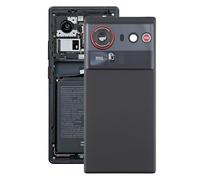 CWONCONGOIN Accessoires de rechange pour téléphone portable ZTE nubia Z80 Ultra NX741J Coque arrière de batterie en plastique avec cadre d'objectif d'appareil photo Pièce de réparation