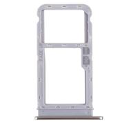 CWONCONGOIN Accessoires de remplacement pour Motorola Moto G Fast SIM Card Tray + Micro SD Card Tray (Argent)