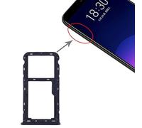 CWONCONGOIN Accessoires de remplacement pour téléphone portable Meizu M6T Tiroir de carte SIM + SIM/Micro SD Card Tray Pièce de réparation