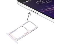 CWONCONGOIN Accessoires de remplacement pour téléphone portable Meizu Meilan Metal SIM + SIM/Micro SD Card Tray Repair Part