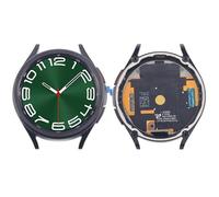 CWONCONGOIN Pièce de rechange pour Galaxy Watch6 Classic 47 mm SM-R960/R965 écran LCD Digitizer Assemblée complète avec cadre accessoires