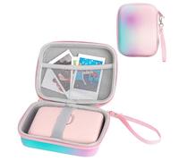CWONCONGOIN Sac de Rangement EVA à Coque Rigide pour imprimante for FUJIFILM for instax Mini Evo/Link2 Couleur dégradée (Couleur dégradée) Photo