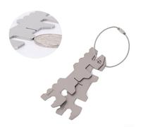 CWOQOCW 1 mini réchaud à alcool en titane avec support en croix (type 2)